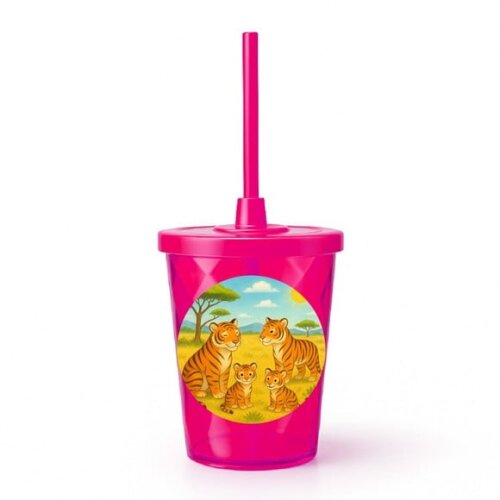 Copo Twister Personalizado 300ml Tigres
