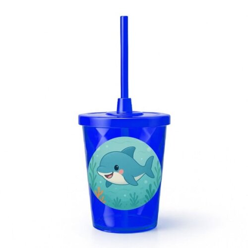 Copo Twister Personalizado 300ml Tubarãozinho Fofo