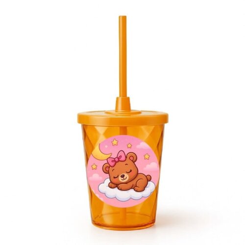 Copo Twister Personalizado 300ml Ursinha Soninho