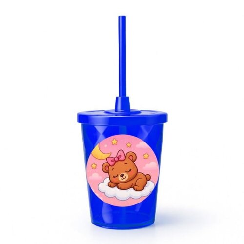 Copo Twister Personalizado 300ml Ursinha Soninho