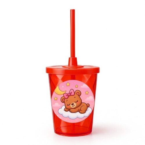 Copo Twister Personalizado 300ml Ursinha Soninho