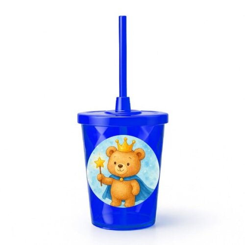 Copo Twister Personalizado 300ml Ursinho Príncipe