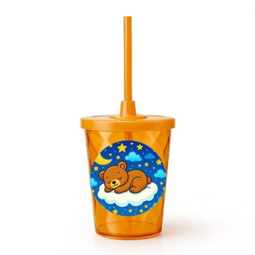 Copo Twister Personalizado 300ml Ursinho Soninho