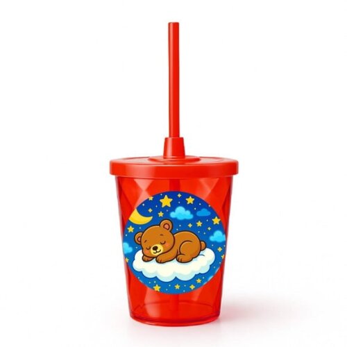 Copo Twister Personalizado 300ml Ursinho Soninho