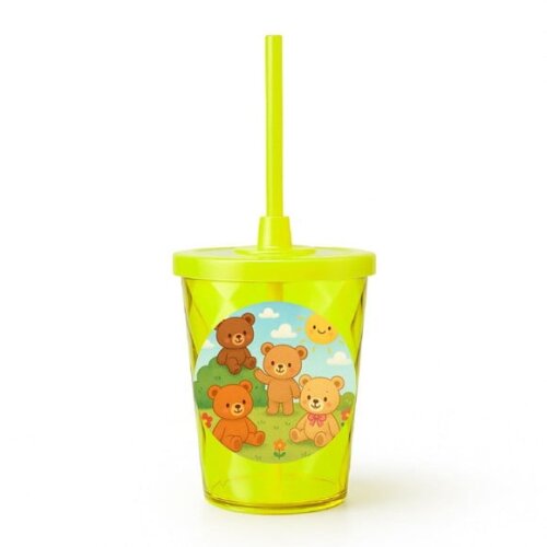 Copo Twister Personalizado 300ml Ursinhos