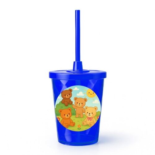 Copo Twister Personalizado 300ml Ursinhos