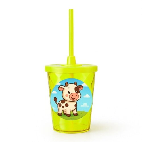 Copo Twister Personalizado 300ml Vaquinha