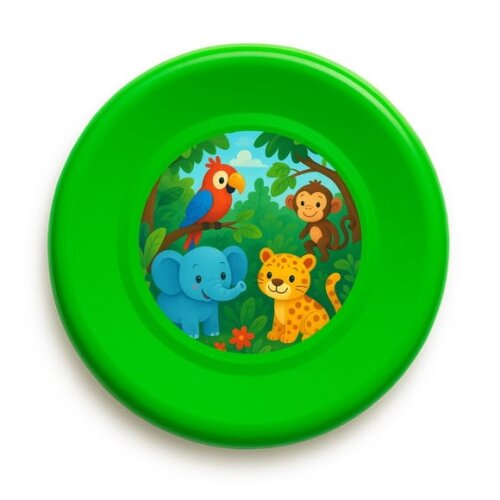 Disco de Arremesso Frisbee Animais Tropicais