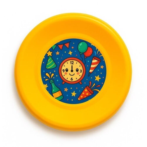 Disco de Arremesso Frisbee Ano Novo