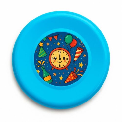 Disco de Arremesso Frisbee Ano Novo