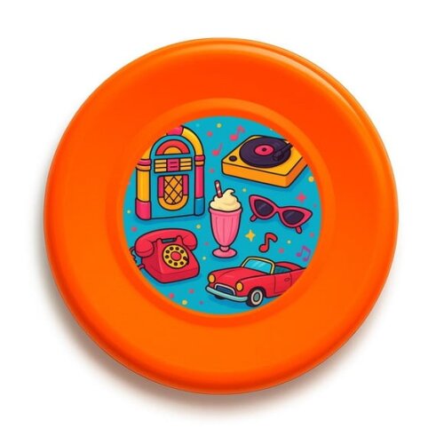 Disco de Arremesso Frisbee Anos 50