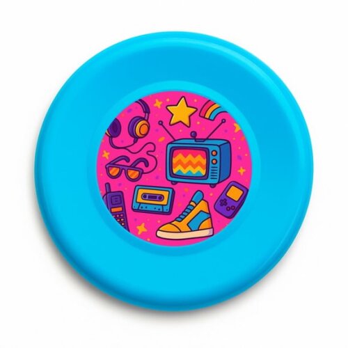 Disco de Arremesso Frisbee Anos 80