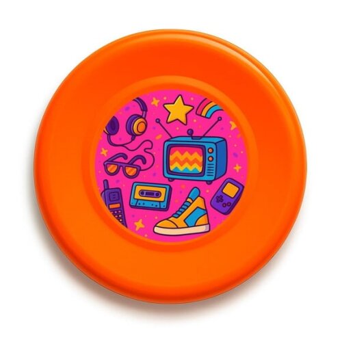 Disco de Arremesso Frisbee Anos 80