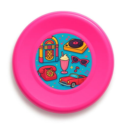 Disco de Arremesso Frisbee Anos 50