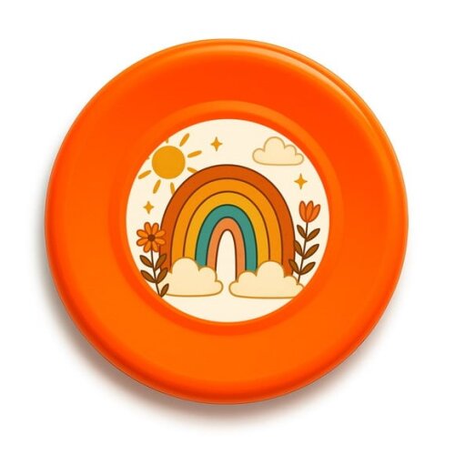 Disco de Arremesso Frisbee Arco-íris Boho