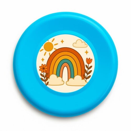 Disco de Arremesso Frisbee Arco-íris Boho