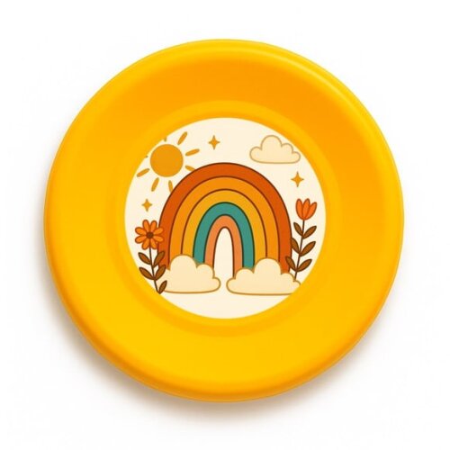 Disco de Arremesso Frisbee Arco-íris Boho