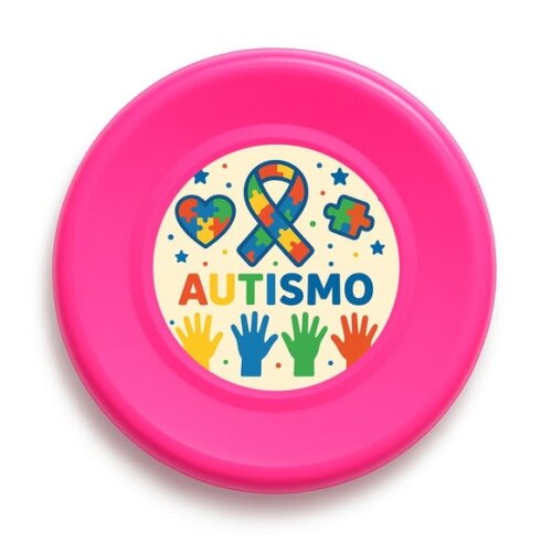 Disco de Arremesso Frisbee Autismo
