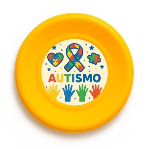 Disco de Arremesso Frisbee Autismo