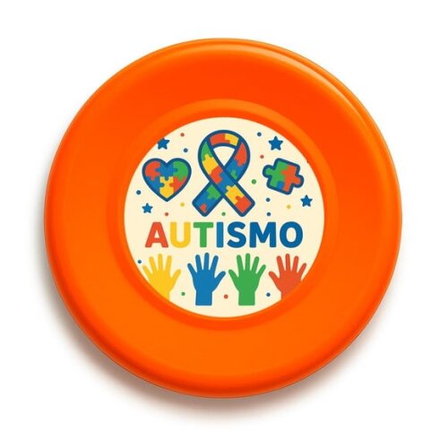 Disco de Arremesso Frisbee Autismo