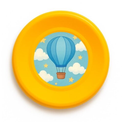 Disco de Arremesso Frisbee Balão de Ar Azul