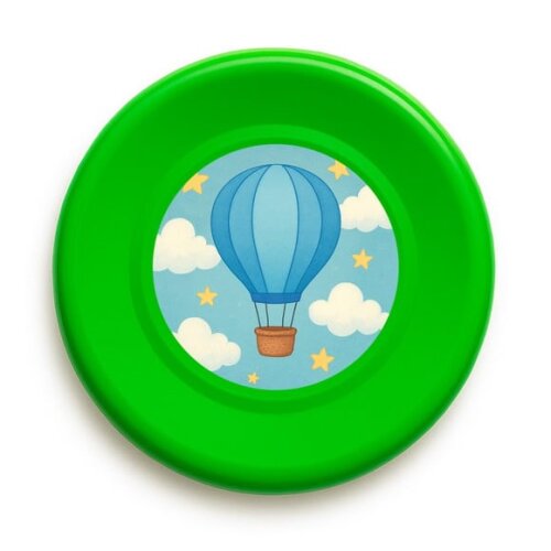 Disco de Arremesso Frisbee Balão de Ar Azul