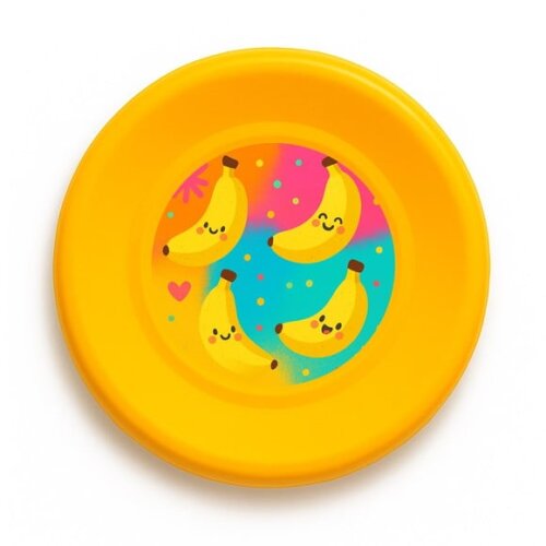 Disco de Arremesso Frisbee Bananas Divertidas