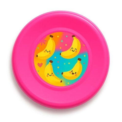 Disco de Arremesso Frisbee Bananas Divertidas