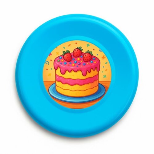 Disco de Arremesso Frisbee Bolo Confeitado