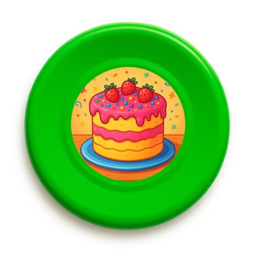 Disco de Arremesso Frisbee Bolo Confeitado