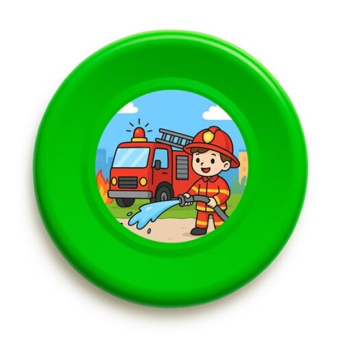 Disco de Arremesso Frisbee Bombeiros