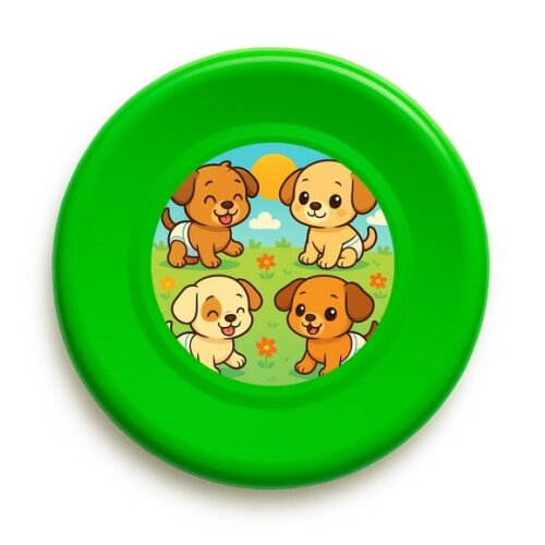Disco de Arremesso Frisbee Cachorrinhos Baby