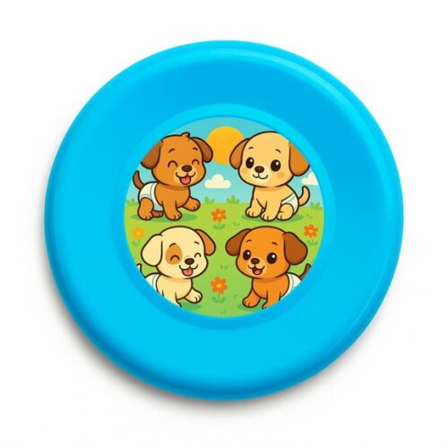 Disco de Arremesso Frisbee Cachorrinhos Baby