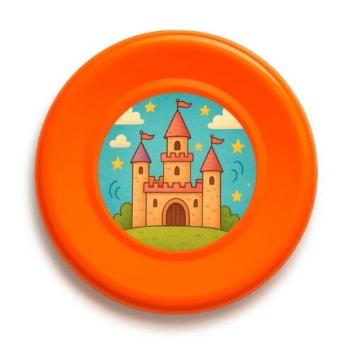 Disco de Arremesso Frisbee Castelo Encantado