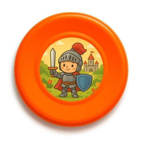 Disco de Arremesso Frisbee Cavaleiro Medieval