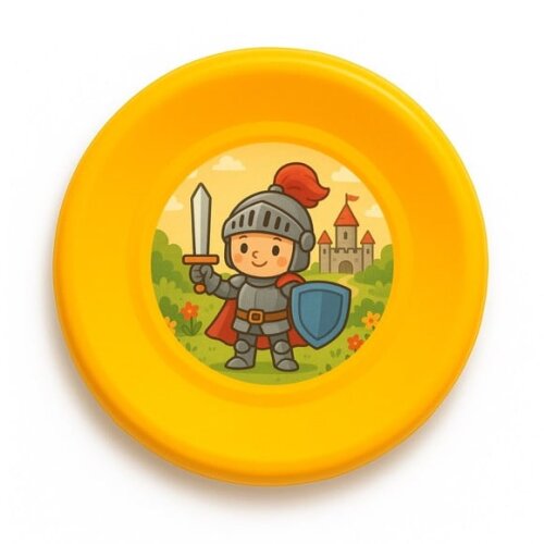 Disco de Arremesso Frisbee Cavaleiro Medieval