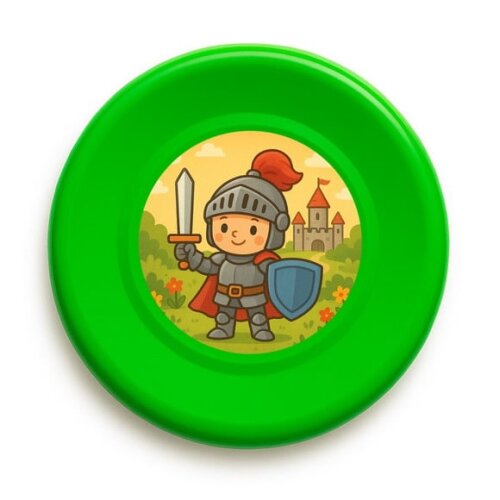 Disco de Arremesso Frisbee Cavaleiro Medieval