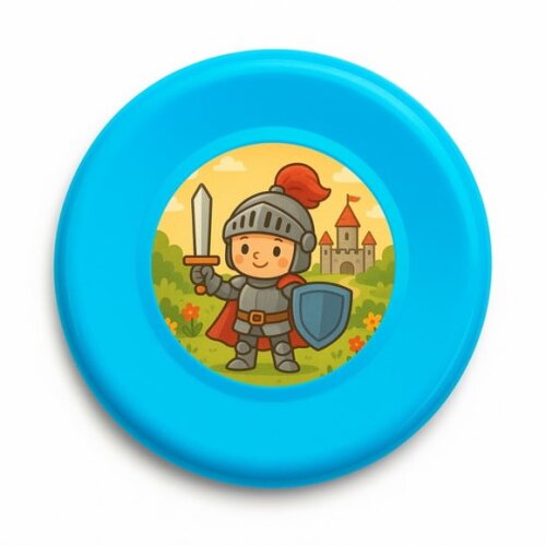 Disco de Arremesso Frisbee Cavaleiro Medieval