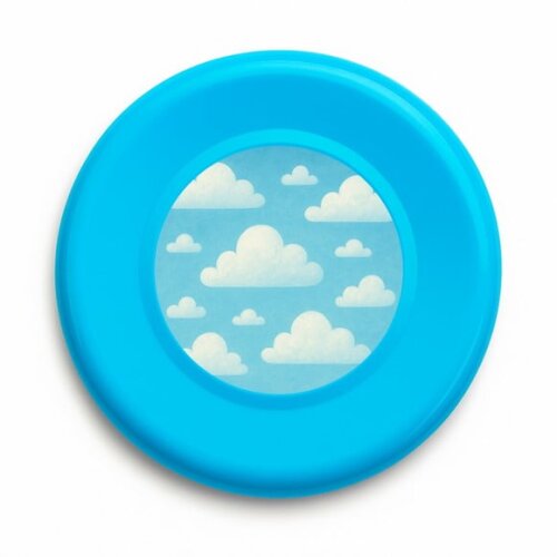 Disco de Arremesso Frisbee Céu Azul