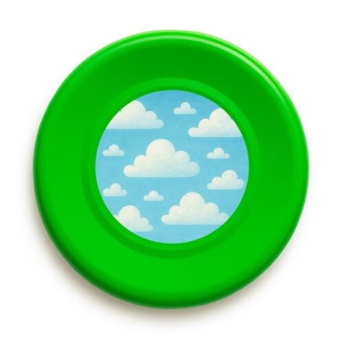 Disco de Arremesso Frisbee Céu Azul