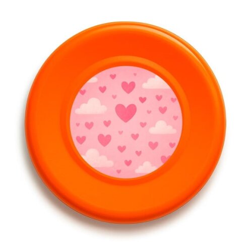 Disco de Arremesso Frisbee Céu Rosa