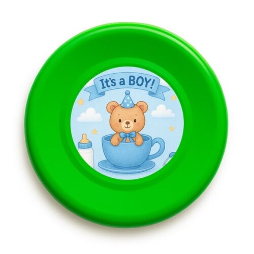 Disco de Arremesso Frisbee Chá de Bebê Menino