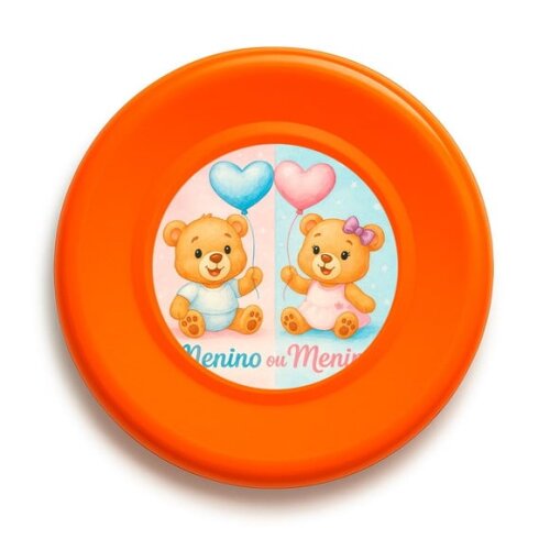 Disco de Arremesso Frisbee Chá de Revelação