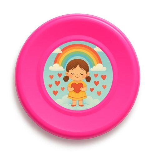 Disco de Arremesso Frisbee Chuva de Amor
