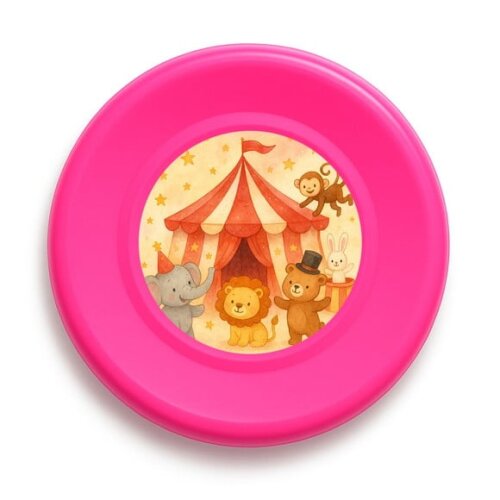 Disco de Arremesso Frisbee Circo Aquarela