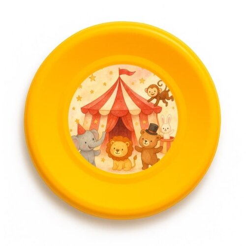 Disco de Arremesso Frisbee Circo Aquarela
