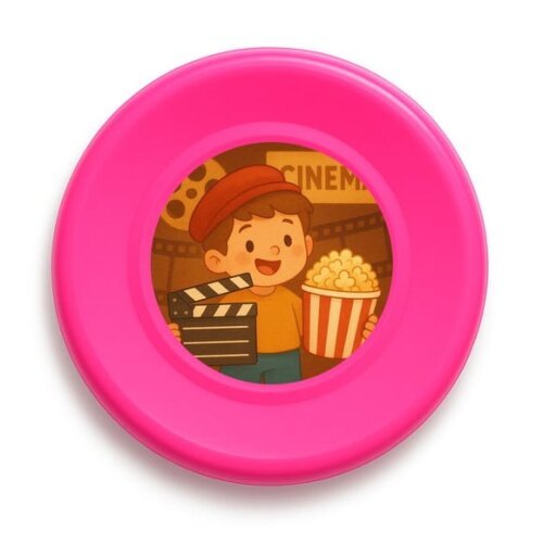 Disco de Arremesso Frisbee Cinema Antigo