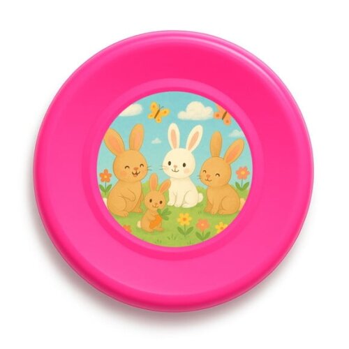 Disco de Arremesso Frisbee Coelhinhos