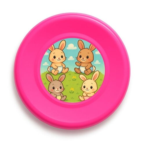 Disco de Arremesso Frisbee Coelhinhos Baby