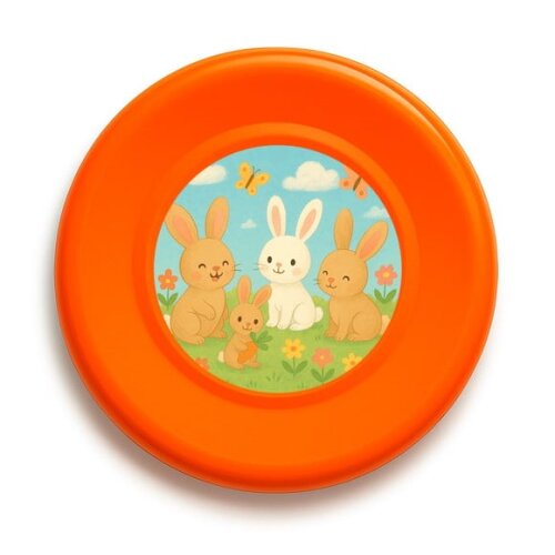 Disco de Arremesso Frisbee Coelhinhos